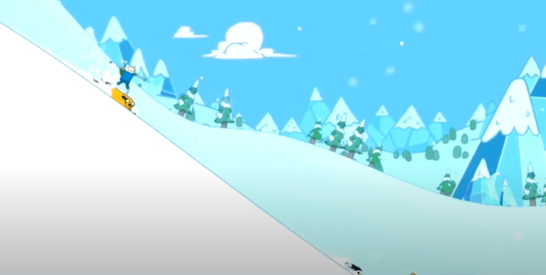 Adventure Time Ski Safari