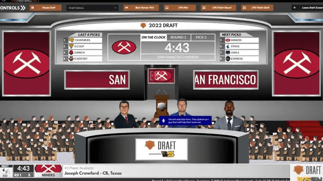 Draft Day Sports Pro Football