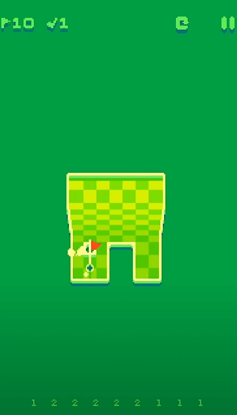 Nano Golf Puzzle Putting