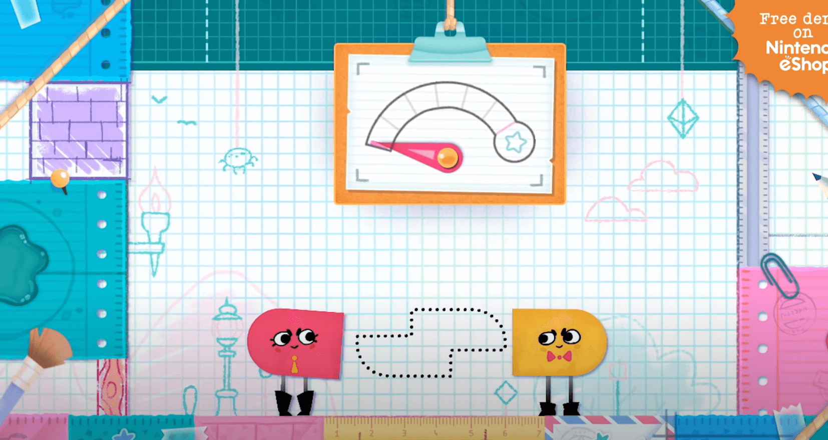 Snipperclips Cut It Out Together