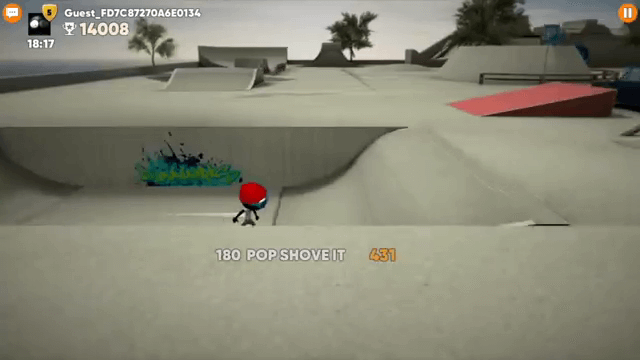 Stickman Skate Battle